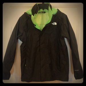 Boys North Face rain jacket 10-12